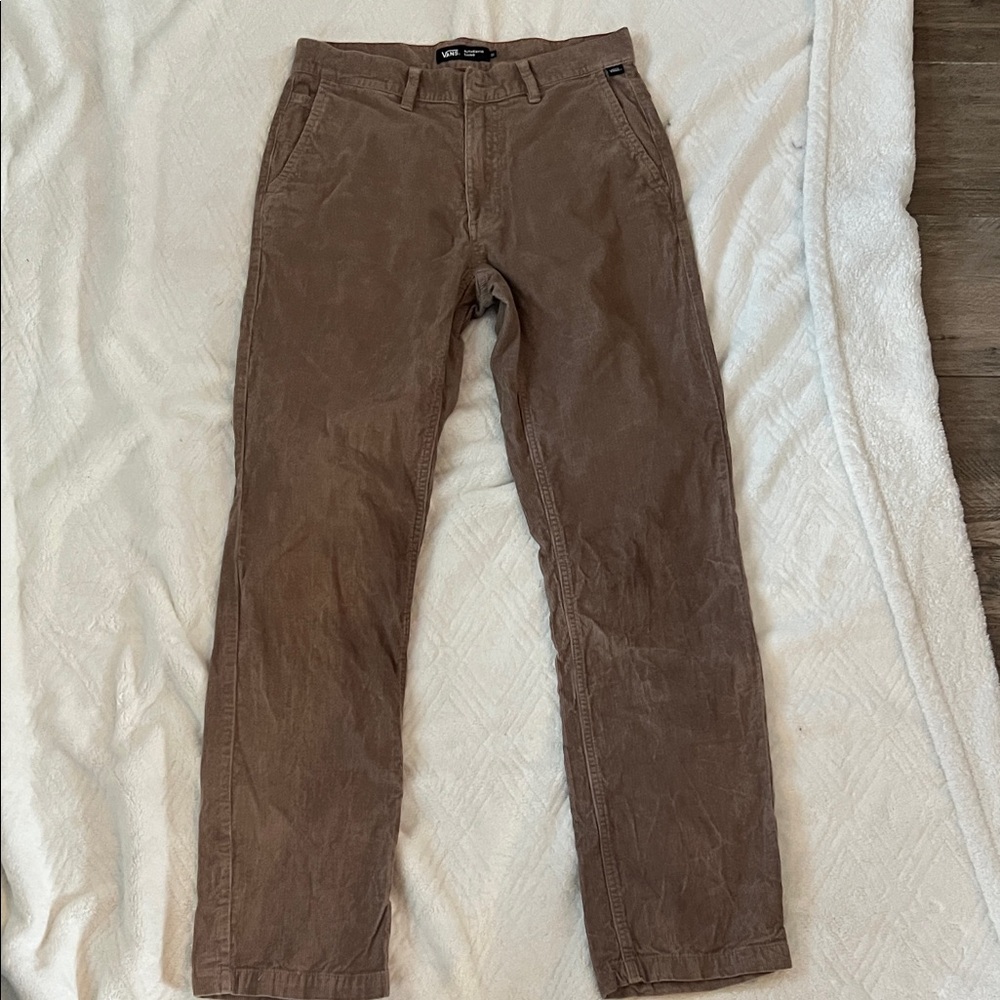 Vans Men's Tan Corduroy Pants